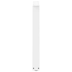 Nohy k jídelnímu stolu ve tvaru V, 2 ks, bílé, 100 x (72-73,3) cm, ocel - obrázek 6