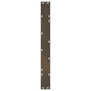 Nohy k jídelnímu stolu ve tvaru V, 2 ks, přírodní ocel, 100 x (72-73,3) cm, ocel - obrázek 7