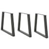 vidaXL s&ouml;&ouml;gilaua jalad, V-kujulised, 3 tk, antratsiithall, 70 x (72-73,3) cm, teras