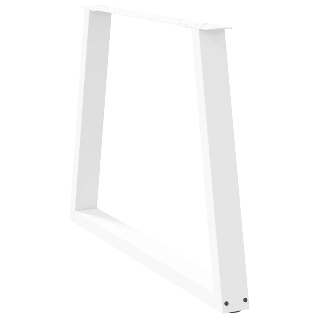 vidaXL Eettafelpoten 3 st V-vormig 90x(72-73,3) cm staal wit, foto 4