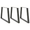vidaXL s&ouml;&ouml;gilaua jalad V-kujulised, 3 tk, antratsiithall, 90 x (72-73,3) cm, teras
