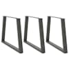 vidaXL s&ouml;&ouml;gilaua jalad, V-kujulised, 3 tk, antratsiithall, 100 x (72-73,3) cm, teras