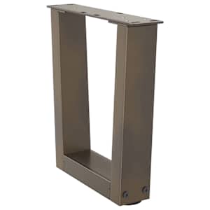 Nohy konferenčního stolku ve tvaru V, 2 ks, přírodní ocel, 30 x (30-31,3) cm, ocel - obrázek 4
