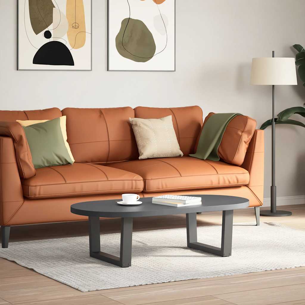 vidaXL Eettafelpoten 2 st V-vormig 60x(30-31,3) cm staal antraciet afbeelding