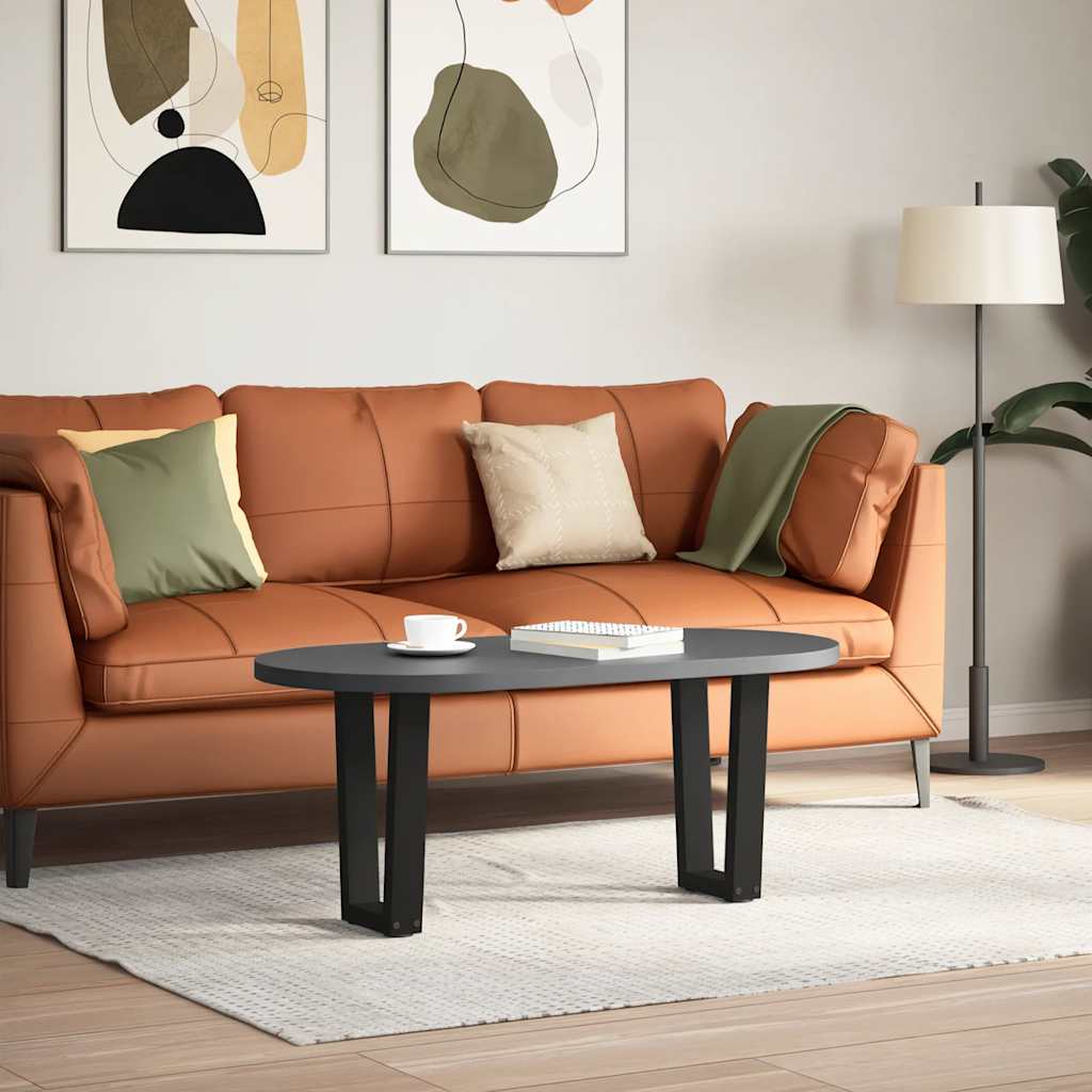 vidaXL Ruokapöydän jalat V-muoto 2 kpl Musta 28x(42-43,3) cm Teräs