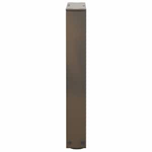 Nohy konferenčního stolku ve tvaru V, 2 ks, přírodní ocel, 28 x (42-43,3) cm, ocel - obrázek 6