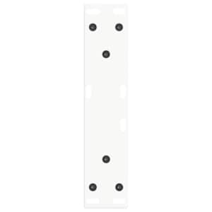 Nohy konferenčního stolku ve tvaru V, 2 ks, bílé, 38 x (42-43,3) cm, ocel - obrázek 7