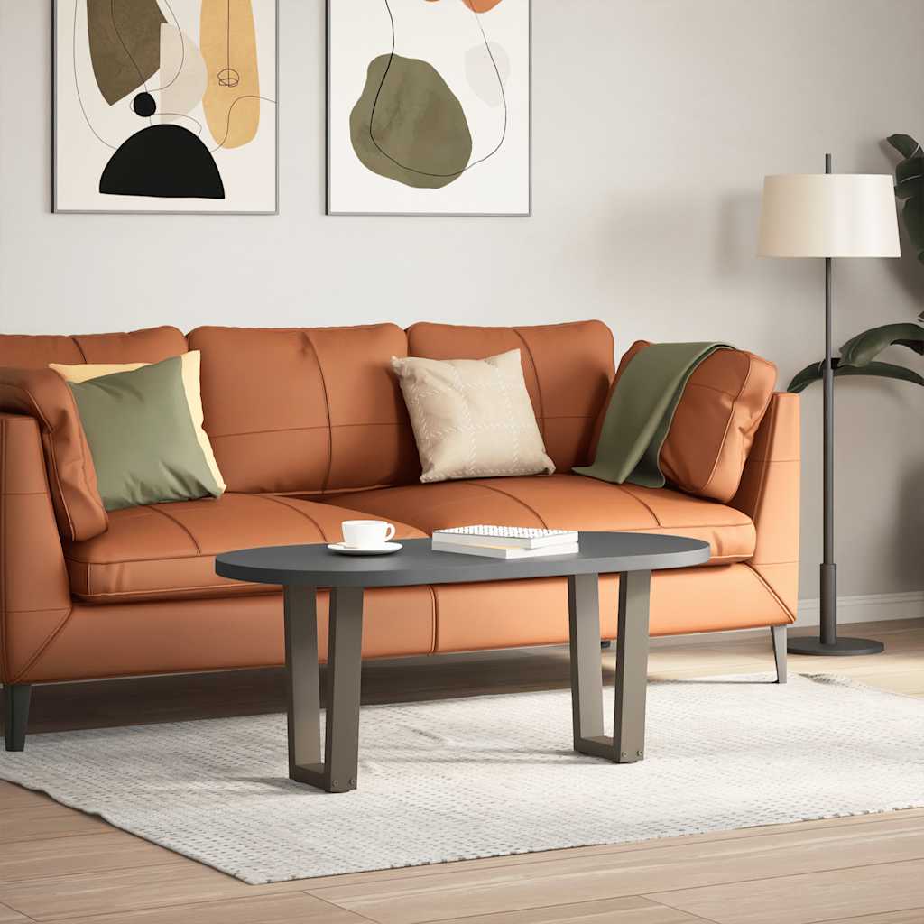 Thumbnail - vidaXL Couchtischbeine V-Form 2 Stück Naturstahl 38x(42-43,3) cm Stahl