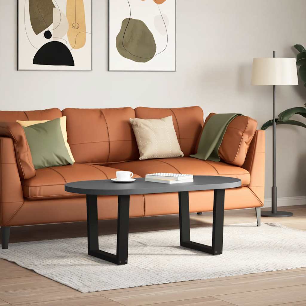 vidaXL Eettafelpoten 2 st V-vormig 50x(42-43,3) cm staal zwart afbeelding