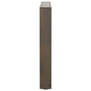 Nohy konferenčního stolku ve tvaru V, 2 ks, přírodní ocel, 60 x (42-43,3) cm, ocel - obrázek 6