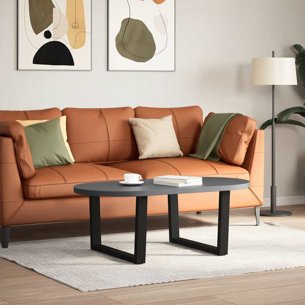 Thumbnail - vidaXL Couchtischbeine V-Form 2 Stück Schwarz 70x(42-43,3) cm Stahl