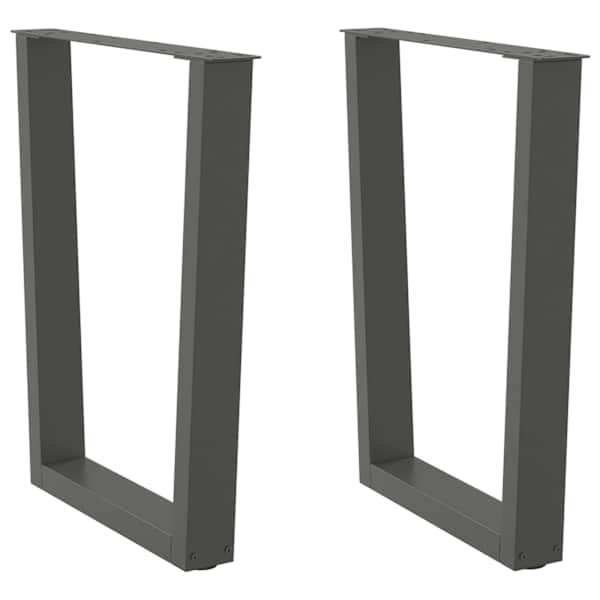 vidaXL s&ouml;&ouml;gilaua jalad V-kujulised 2 tk, antratsiithall, 60 x (72-73,3) cm, teras