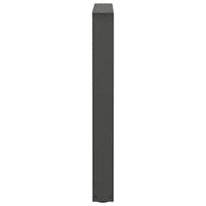 Nohy k jídelnímu stolu ve tvaru V, 2 ks, antracitové, 60 x (72-73,3) cm, ocel - obrázek 6