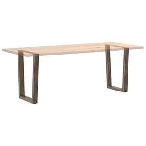 Nohy k jídelnímu stolu ve tvaru V, 2 ks, přírodní ocel, 60 x (72-73,3) cm, ocel - obrázek 8