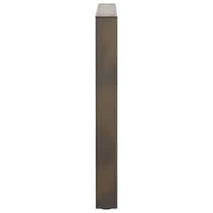Nohy k jídelnímu stolu ve tvaru V, 2 ks, přírodní ocel, 90 x (72-73,3) cm, ocel - obrázek 6