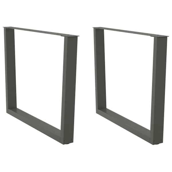 vidaXL s&ouml;&ouml;gilaua jalad V-kujulised 2 tk, antratsiithall, 100 x (72-73,3) cm, teras