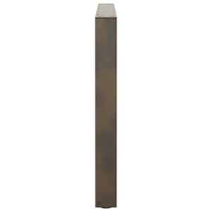 Nohy k jídelnímu stolu ve tvaru V, 2 ks, přírodní ocel, 100 x (72-73,3) cm, ocel - obrázek 6