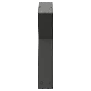 Nohy konferenčního stolku 2 ks antracitové 40 x (30-31,3) cm ocelové - obrázek 6