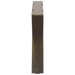 Nohy konferenčního stolku 2 ks přírodní ocel 60 x (30-31,3) cm ocel - obrázek 6