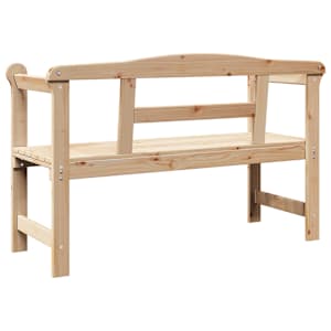 Venkovní lavice s úložištěm Přírodní 119 x 44 x 76 cm - obrázek 7