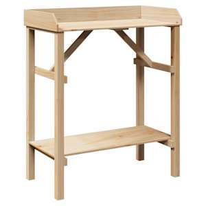 vidaXL Istutuslaud Neutraalne 75 x 40 x 90 cm Kindel m&auml;nnipuit