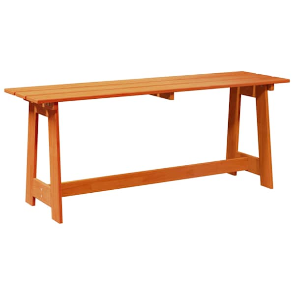 vidaXL V&auml;libank Pruun 119 x 37 x 47 cm Tahke m&auml;nd