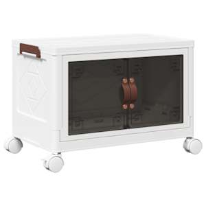 vidaXL virnastatav ratastega hoiukast 28 L 48,5x29,5x33 cm