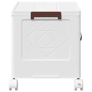 Stohovatelný úložný box na kolečkách 28 L 48,5x29,5x33 cm - obrázek 6