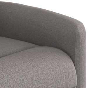 Elektrické zvedací polohovací křeslo taupe textil - obrázek 12