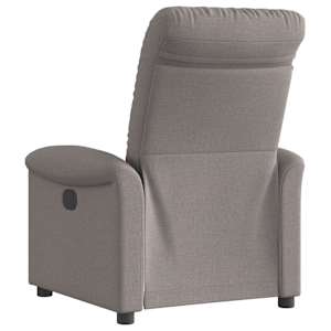 Elektrické polohovací křeslo taupe textil - obrázek 7