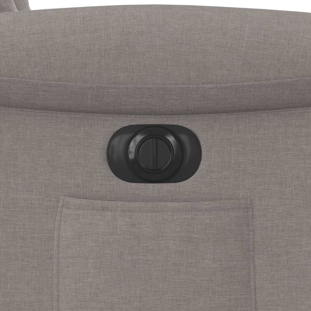 Elektrické zvedací polohovací křeslo taupe textil - obrázek 14