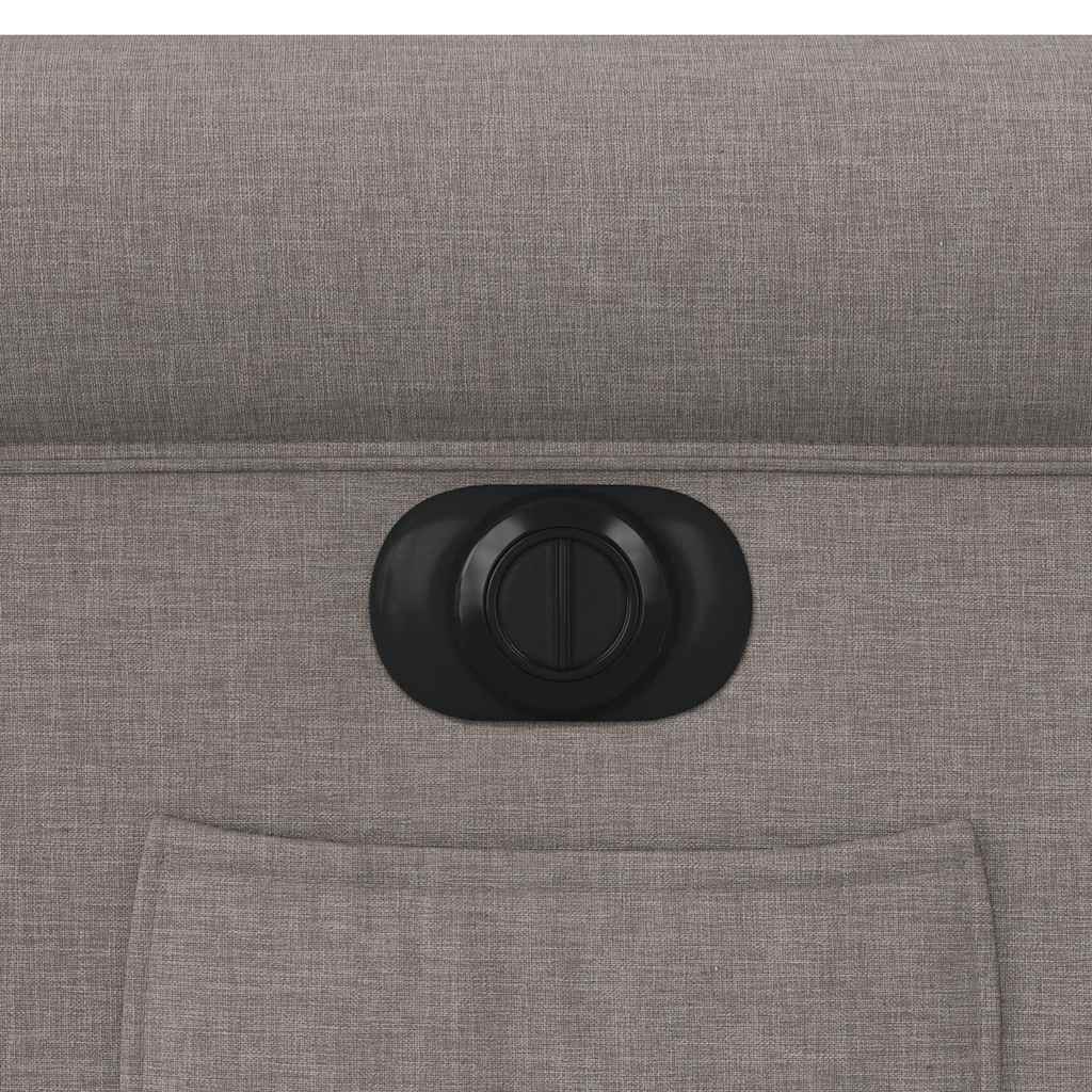 Elektrické zvedací polohovací křeslo taupe textil - obrázek 14