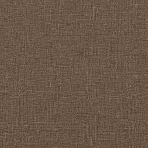 Elektrické polohovací křeslo hnědé textil - obrázek 14