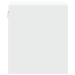 Nástěnné noční stolky s LED osvětlením 2 ks bílé - obrázek 8