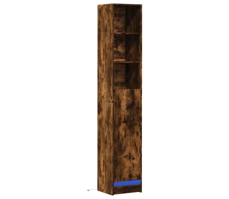 vidaXL LED-Sideboard R&auml;uchereiche 36x32,5x200 cm Holzwerkstoff