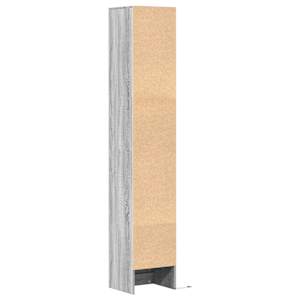 Příborník s LED šedý sonoma 36 x 32,5 x 200 cm kompozitní dřevo - obrázek 8