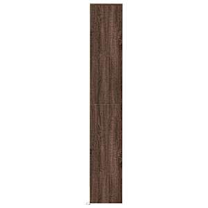 Příborník s LED hnědý dub 36 x 32,5 x 200 cm kompozitní dřevo - obrázek 7