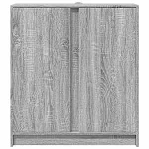 Příborník s LED šedý sonoma 77 x 34 x 85 cm kompozitní dřevo - obrázek 6