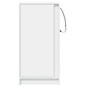 Příborník s LED bílý 42,5 x 34 x 85 cm kompozitní dřevo - obrázek 6
