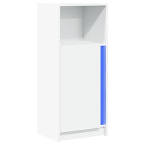 Příborník LED bílý 42,5 x 34 x 100 cm kompozitní dřevo - obrázek 3
