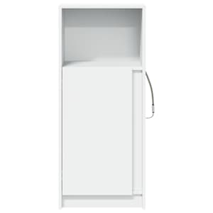 Příborník LED bílý 42,5 x 34 x 100 cm kompozitní dřevo - obrázek 6