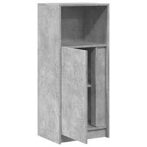 Příborník LED betonově šedý 42,5 x 34 x 100 cm kompozitní dřevo - obrázek 7