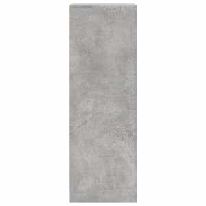 Příborník LED betonově šedý 42,5 x 34 x 100 cm kompozitní dřevo - obrázek 8