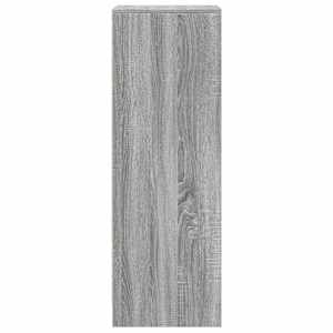 Příborník LED šedý sonoma 42,5 x 34 x 100 cm kompozitní dřevo - obrázek 8