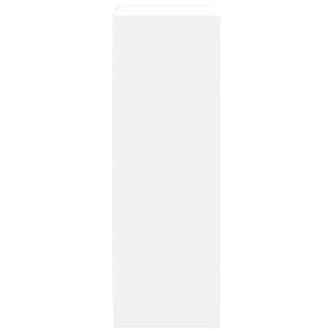 Příborník LED bílý 72 x 34 x 100 cm kompozitní dřevo - obrázek 8