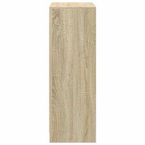 Příborník LED dub sonoma 72 x 34 x 100 cm kompozitní dřevo - obrázek 8