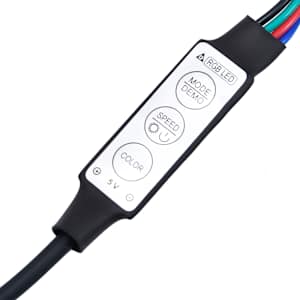 Příborník LED šedý sonoma 72 x 34 x 100 cm kompozitní dřevo - obrázek 12