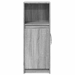 Příborník LED šedý sonoma 38 x 34 x 100 cm kompozitní dřevo - obrázek 6