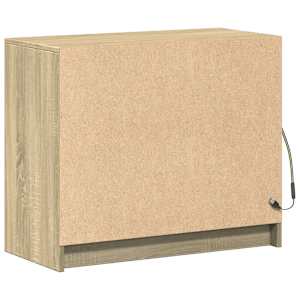 Příborník LED dub sonoma 72 x 34 x 61 cm kompozitní dřevo - obrázek 9