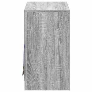 Příborník LED šedý sonoma 72 x 34 x 61 cm kompozitní dřevo - obrázek 8